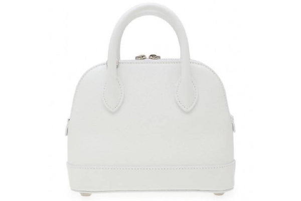 Balenciaga Ville Top Handle Shoulder Bag XXS White