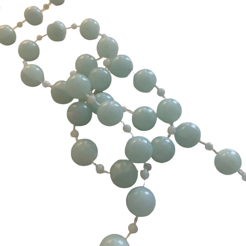 Stunning Chic Unusual Mint Long Necklace