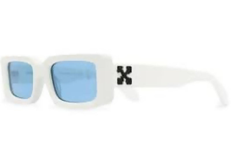 Off-White Arthur Square Frame Sunglasses White/Black/Blue