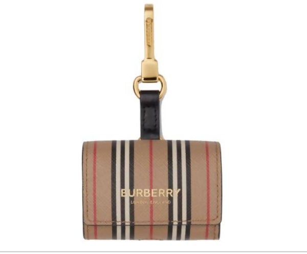 Burberry Icon Stripe E-canvas AirPods Pro Case