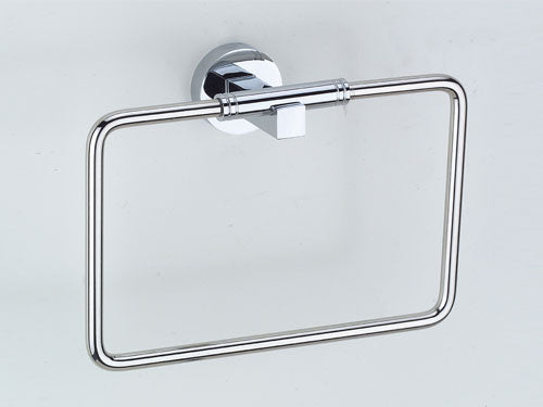 Omega Towel Ring - Polished Chrome