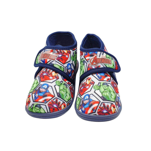 Avengers Multicoloured Slippers with Touch Fastening