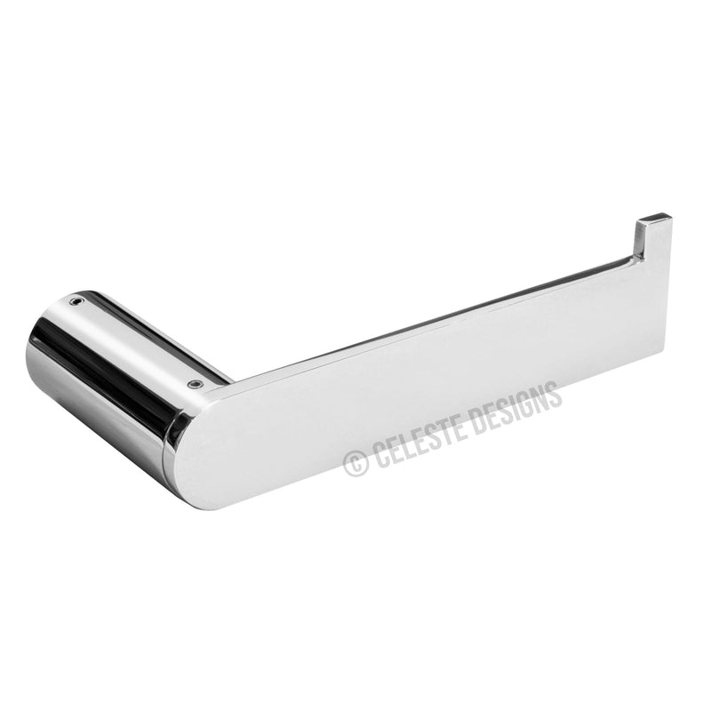 Sapphire Wall Toilet Paper Roll Holder Polished Chrome Stainless Steel