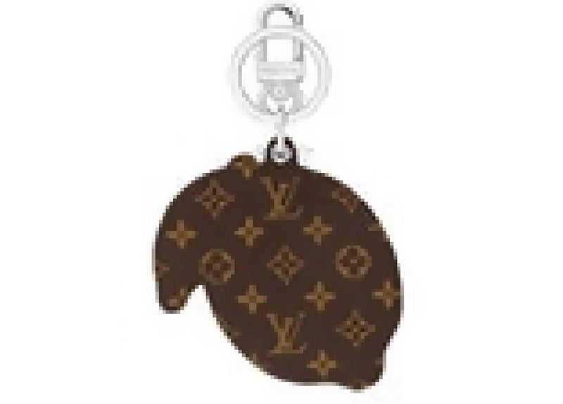 who is louis Louis Vuitton Vintage Key Holder and Bag Charm Lemon Pouch