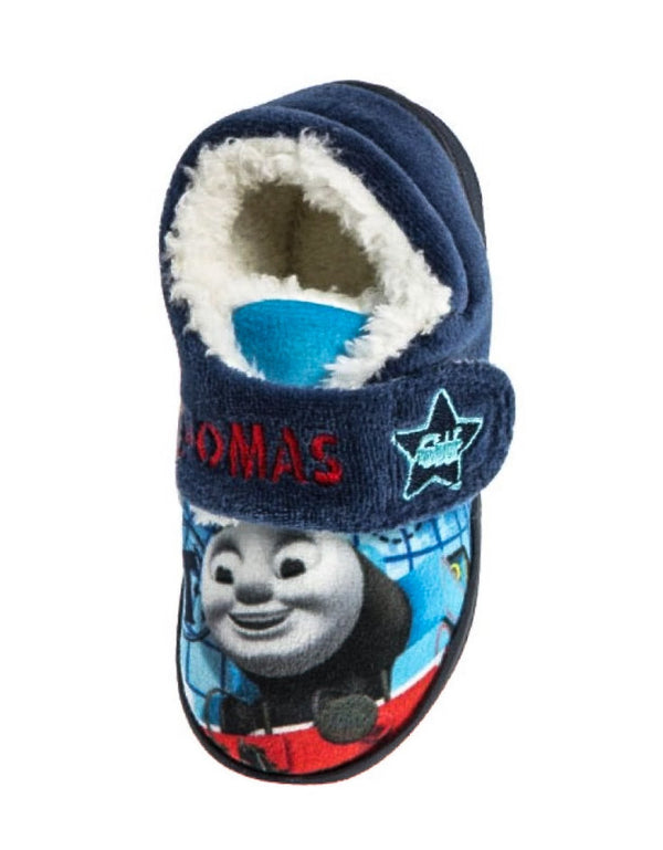 Thomas the Tank Engine Slippers - Easy Wear Touch Fastening