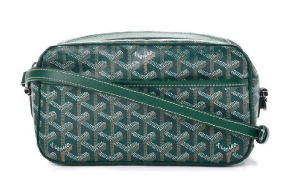 Goyard Cap Vert Crossbody Goyardine Green