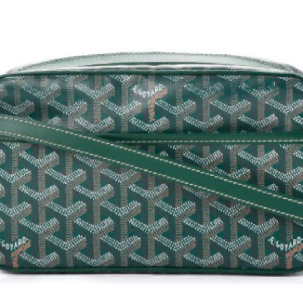 Goyard Cap Vert Crossbody Goyardine Green