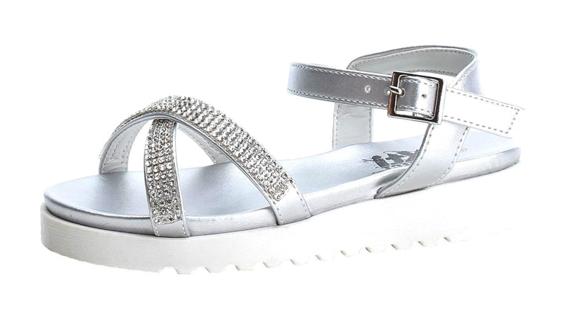 Xti Sandals with Crossover Front Strap