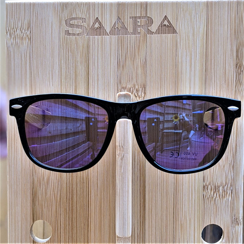 Dan - Framed SAARA Shades with Bamboo Wood Arms