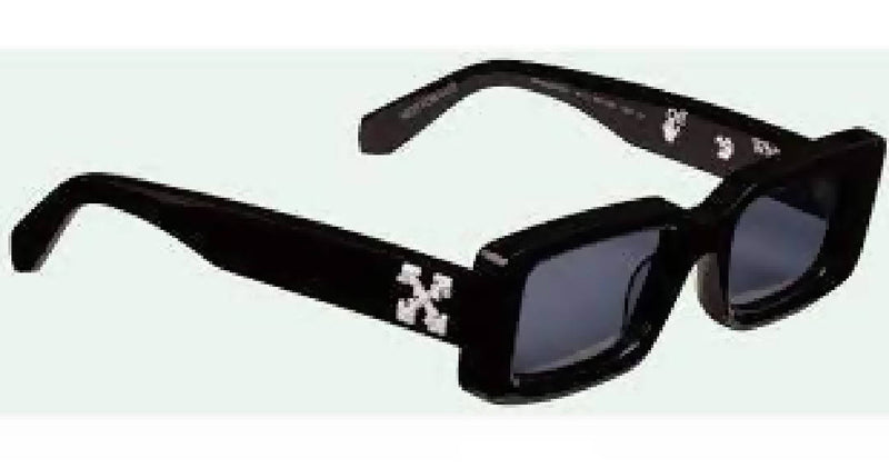 Off-White Arthur Square Frame Sunglasses Black/Blac