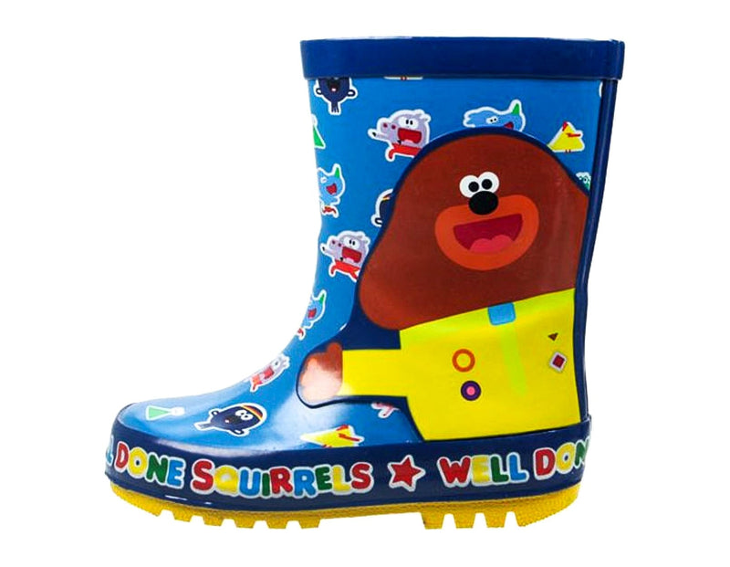 Hey Duggee Character Thick Rubber Wellies