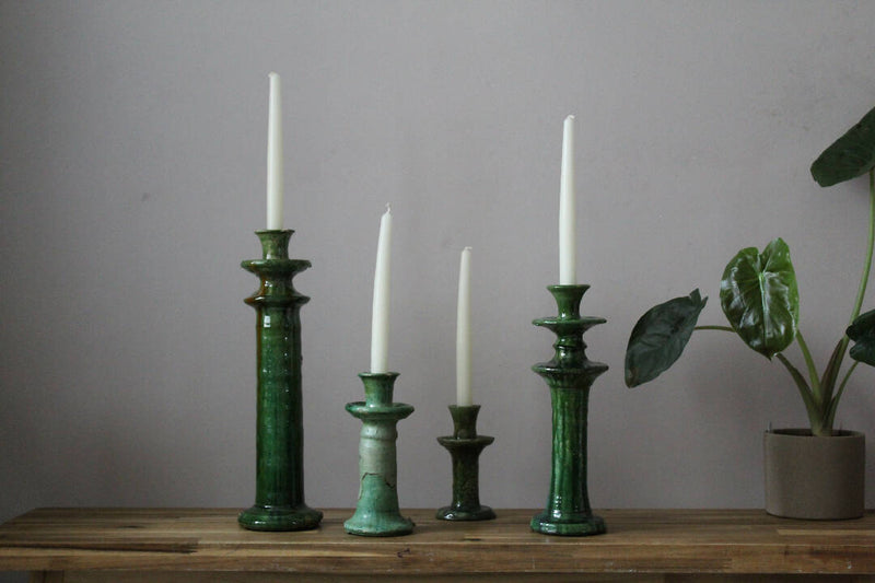 TAMEGROUTE candle holder green