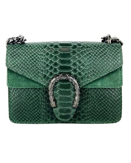 5203 Python-Embossed Crossbody