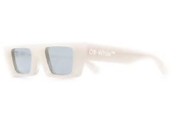 OFF-WHITE Marfa Rectangle Frame Sunglasses Beige