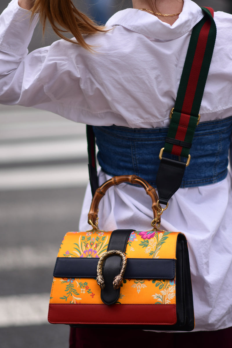 Gucci Dionysus Tokyo Print Satchel Bag