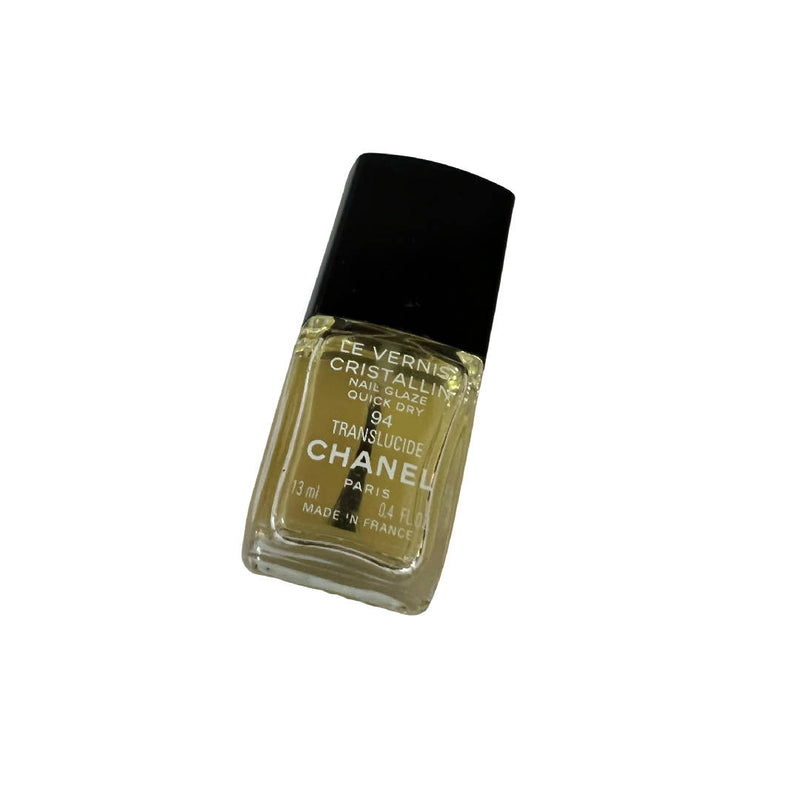 CHANEL Le Vernis Cristallin Nail Glaze Quick Dry 94 TRANSLUCIDE Nail Colour Varnish Polish