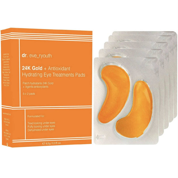 Dr. eve_ryouth 24K Gold + Antioxidant Hydrating Eye Treatments Pads RRP £35