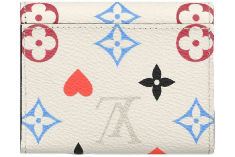 Louis Vuitton Zoe Wallet Game On White
