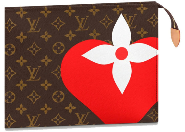 Louis Vuitton Toiletry Pouch 26 Game On Monogram in Coated Canvas with Gold-tone