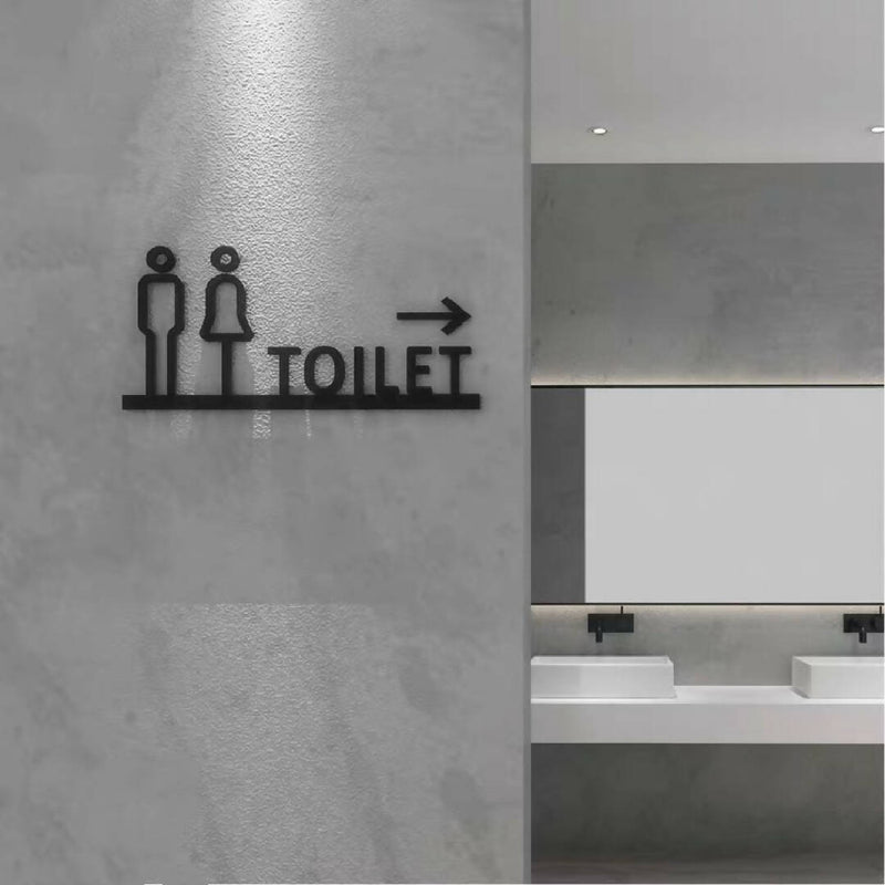 Custom Washroom Sign, Bathroom Sign, Restroom Sign, Toilet Sign