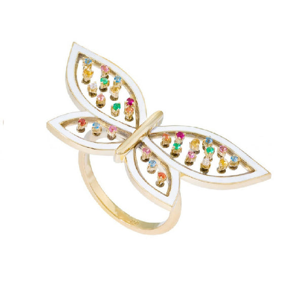 Savannah Butterfly Ring