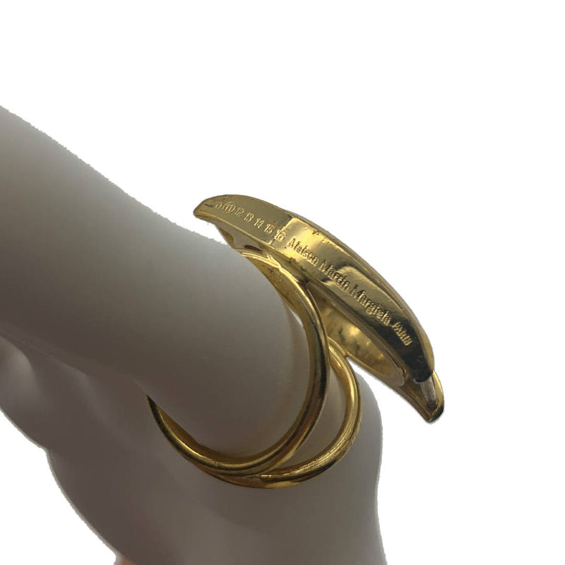 Vintage Iconic Maison Margiela Gold Tone Watch Case Statement Piece Ring