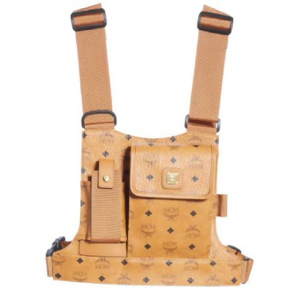 MCM Chest Pack Visetos Nordstrom Exclusive Cognac