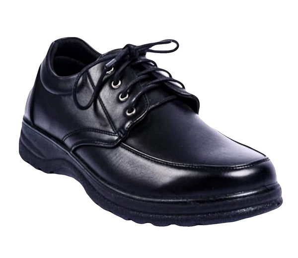 Dr Lightfoot Lace up Smooth Faux Leather Shoes