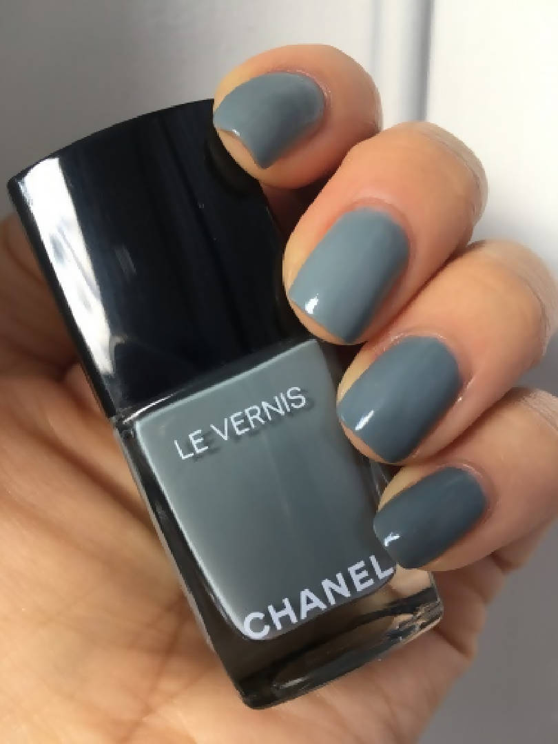 CHANEL LE VERNIS Nail Colour Varnish Polish 566 Washed Denim – The  Accessory Circle by X Terrace