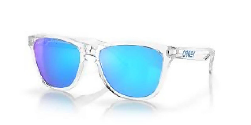 Oakley Frogskins Sunglasses Crystal Clear/Prizm Sapphire