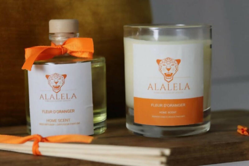 Eco-luxury home scents  Parfum de Grasse by ALALELA