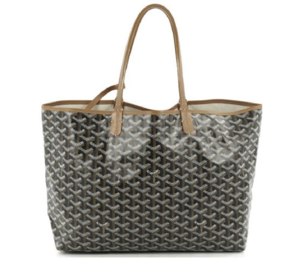 Goyard Saint Louis Tote Goyardine PM Brown