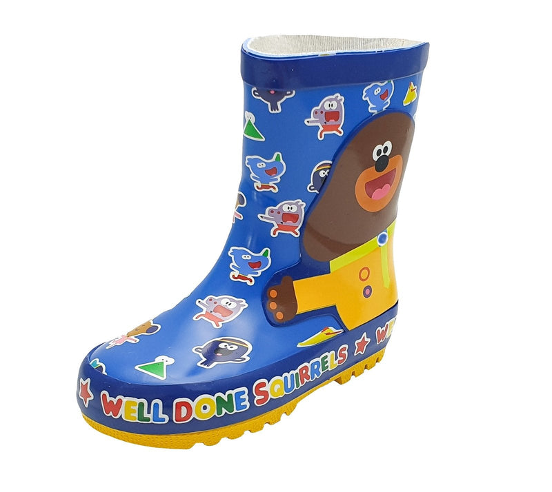 Hey Duggee Character Thick Rubber Wellies