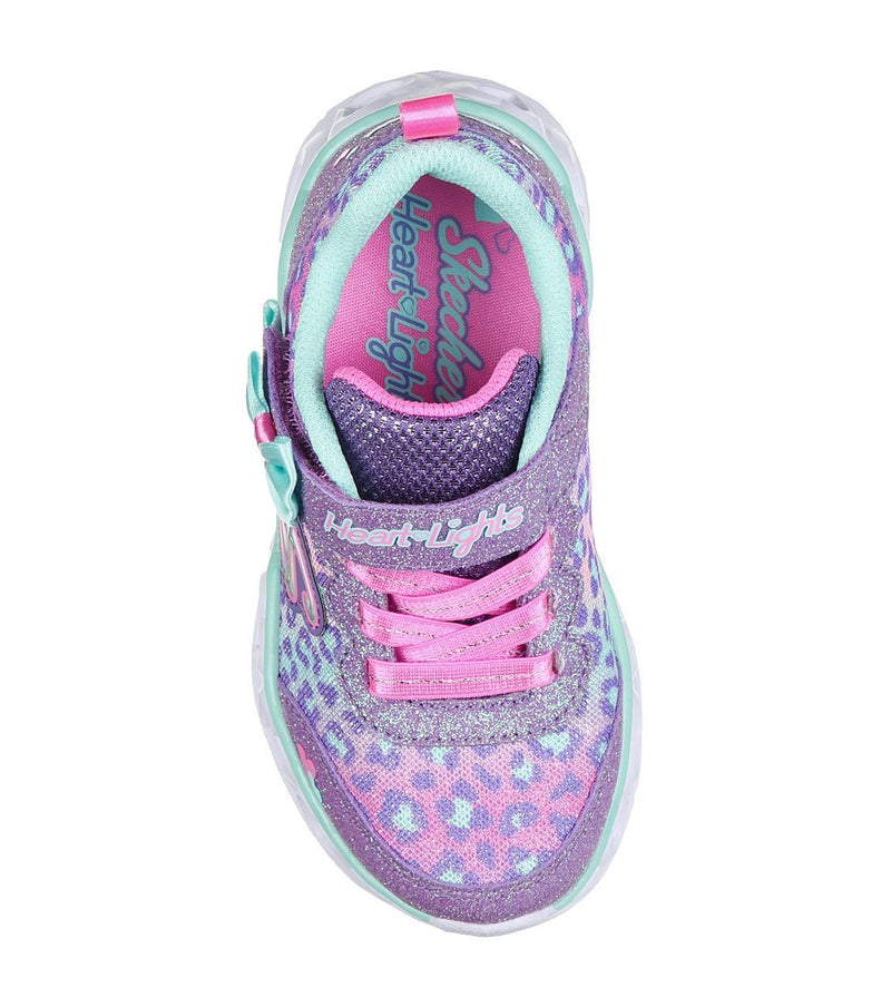 Skechers Untamed Hearts Light Up Trainers