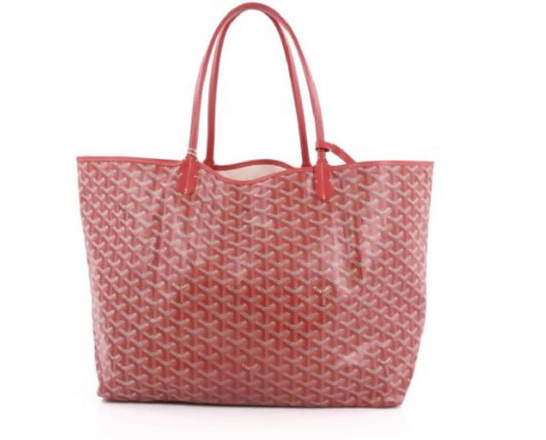 Goyard Saint Louis Tote Goyardine GM Red