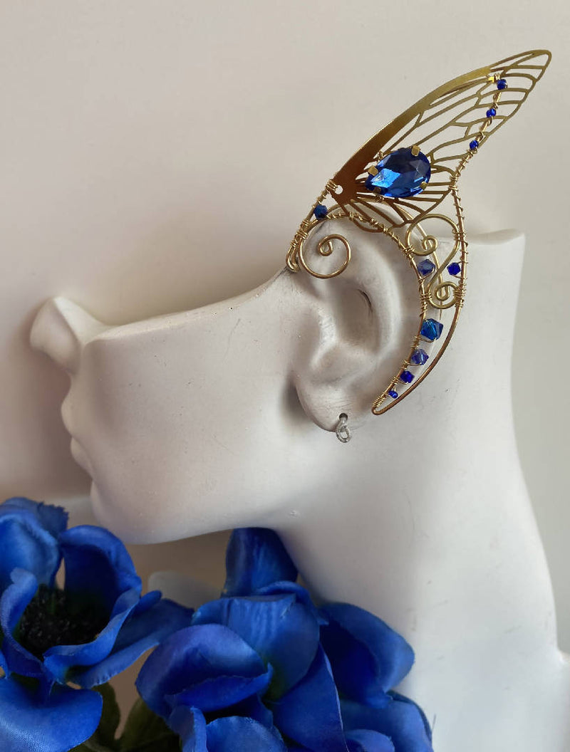 Brass Wing Ear Wraps