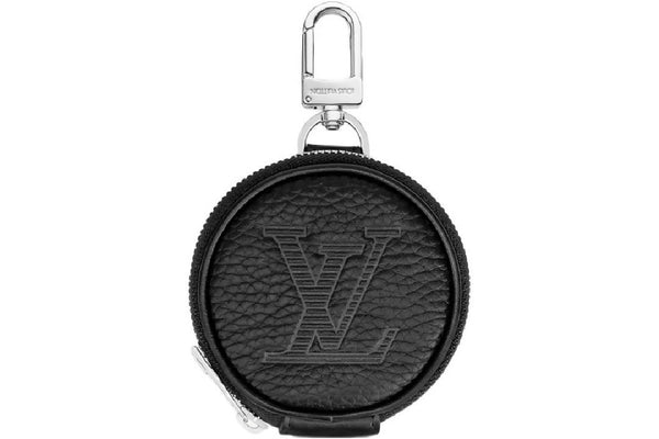 Louis Vuitton Taurillon Shadow Pouch Bag Charm And Key Holder