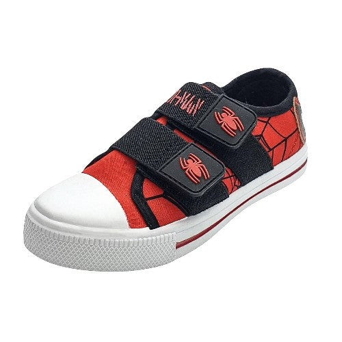 Spiderman Cabot Canvas Shoes with Touch Fastening