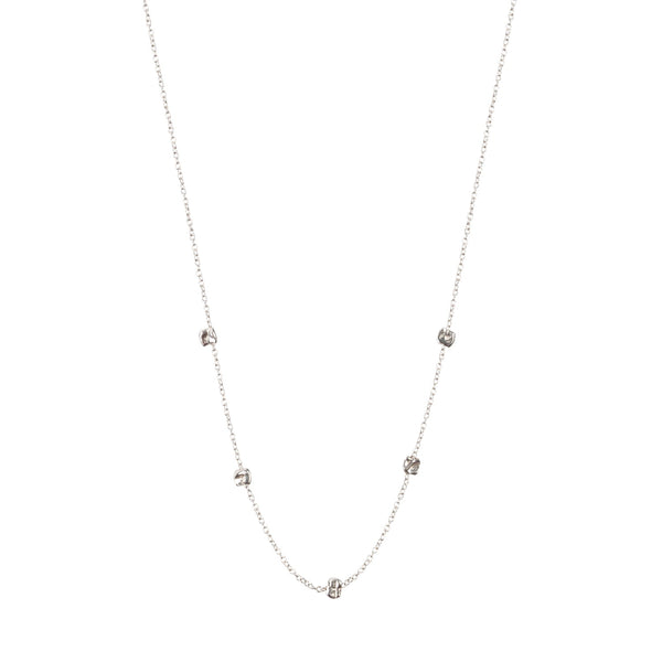 Satellite Chain Necklace Sterling Silver