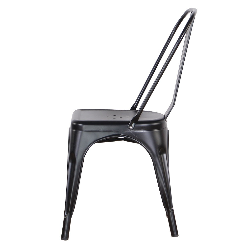 Pack Of Industrial Long Metal Chairs – The Accessory Circle by X Terrace