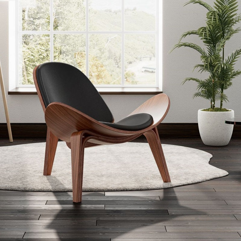 Smiling Chair Wegner Shell Lounge Chair - Smiling Chair – The Accessory Circle by X ...
