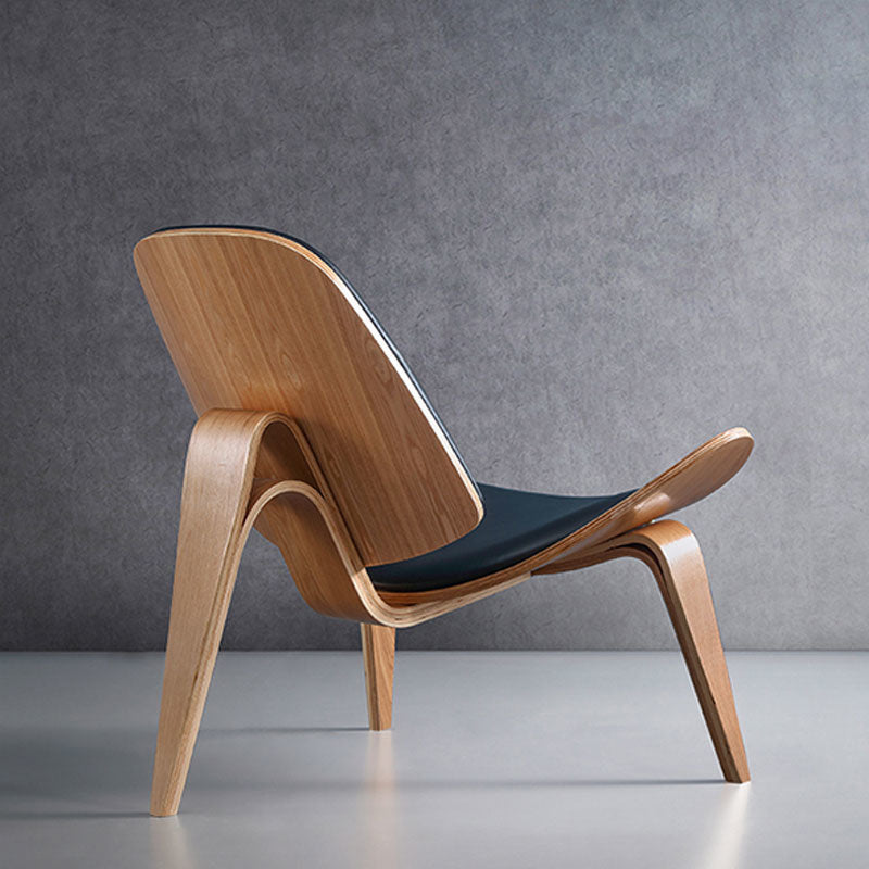 Wegner Shell Lounge Chair - Smiling Chair – The Accessory Circle by X ...