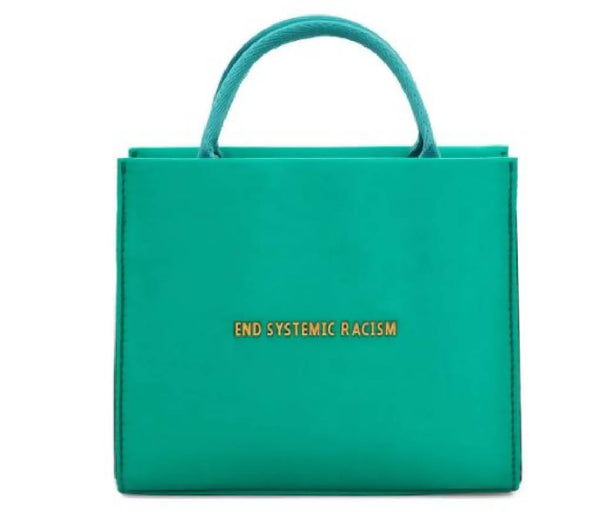 Brandon Blackwood ESR Satin Canvas Tote Green