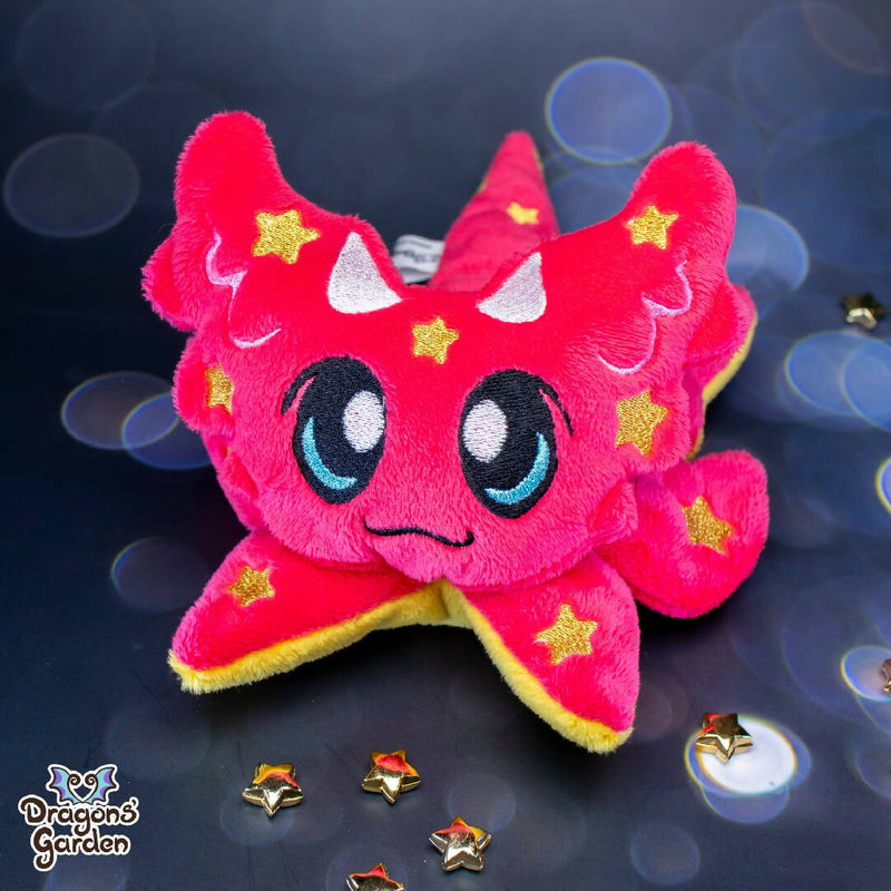 Handmade Companion Star Sprinkled Dragon Plush
