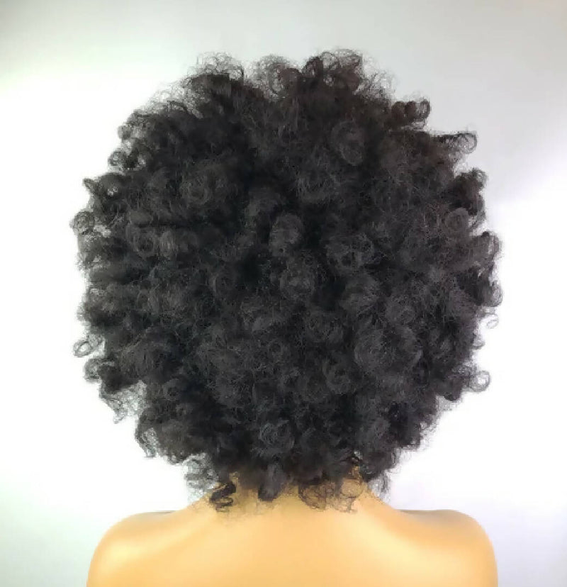 Afro Curly Headband Wigs
