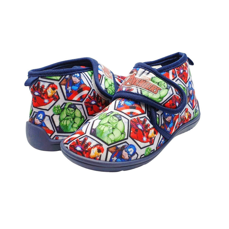 Avengers Multicoloured Slippers with Touch Fastening