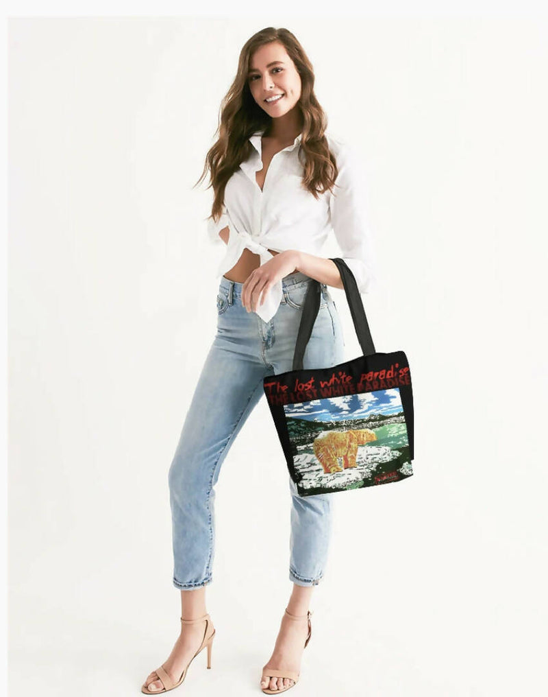 ENGAGEMENT WANTED Canvas Zip Tote