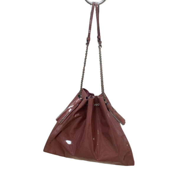 Miu Miu Burgandy Leather Clutch Mini Bag