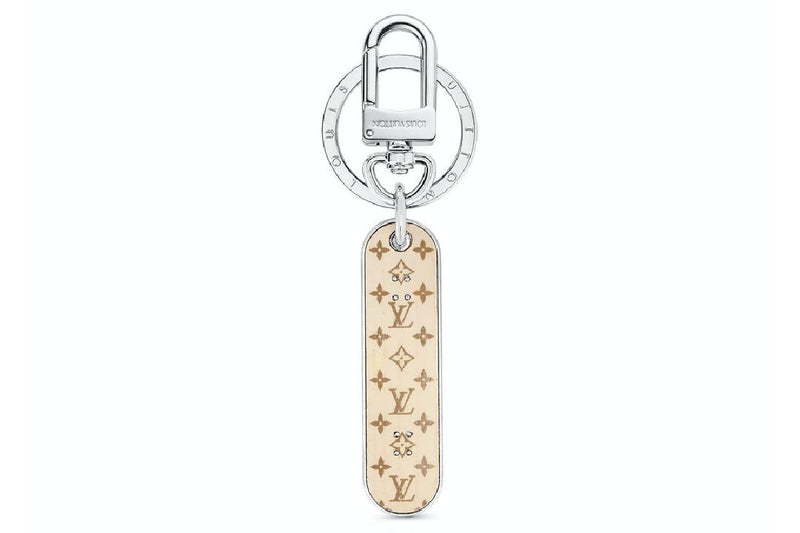 Louis Vuitton Skate Bag Charm And Key Holder Monogram Silver