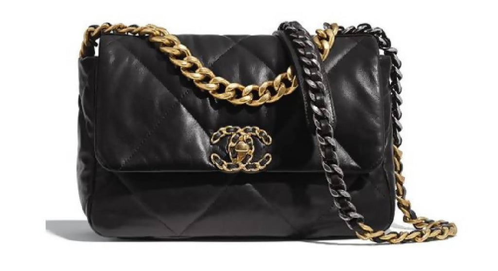Chanel 19 Flap Bag Black  The Accessory Circle – The Accessory Circle by X  Terrace